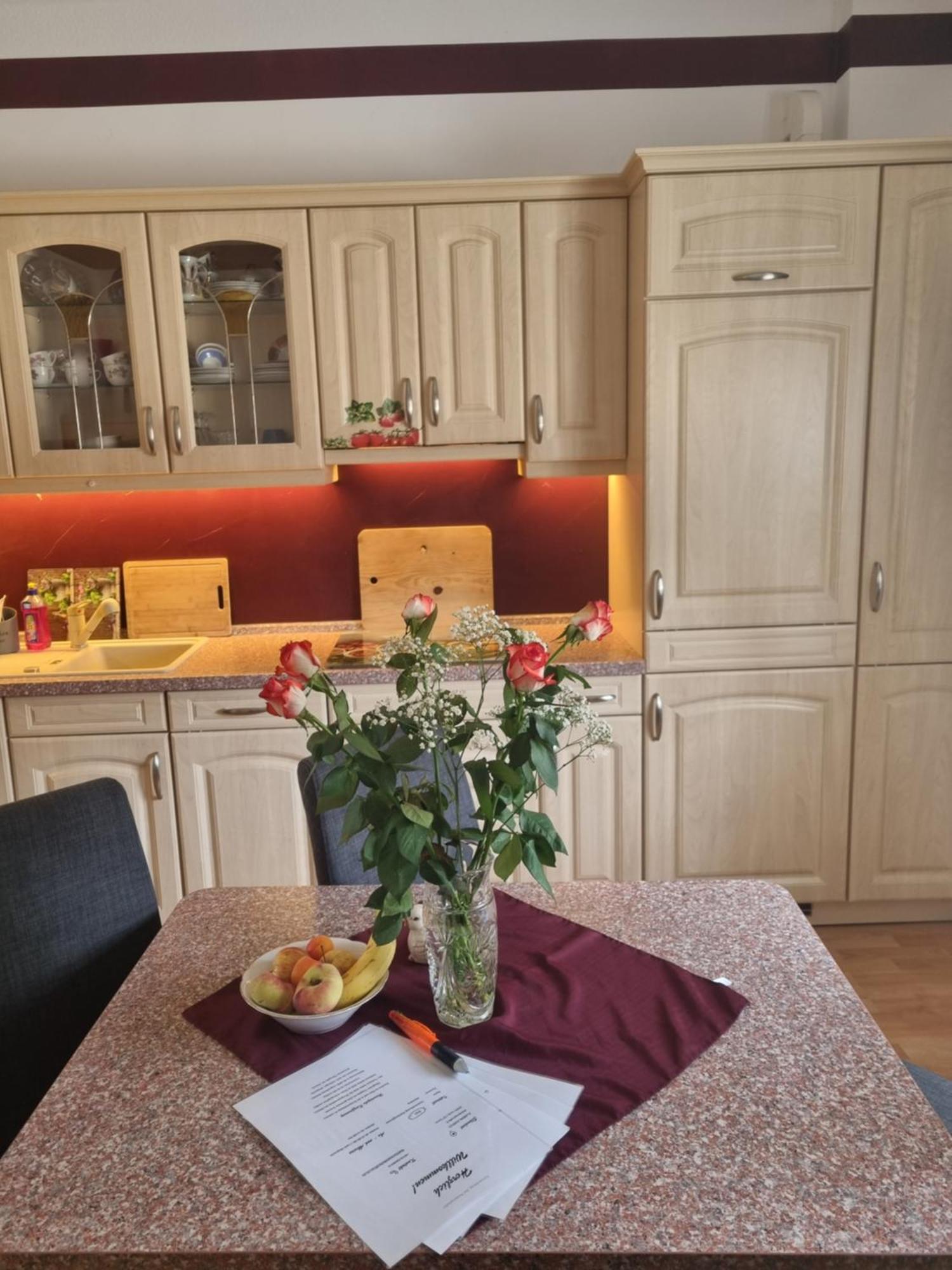Ferienwohnung *Zur Weinbergstrasse* Lauta Exteriör bild